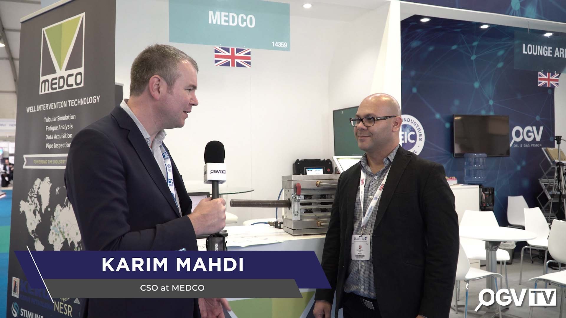 ADIPEC 2019 Medco North Provide Pipe Inspection for Coiled Tubing Companies