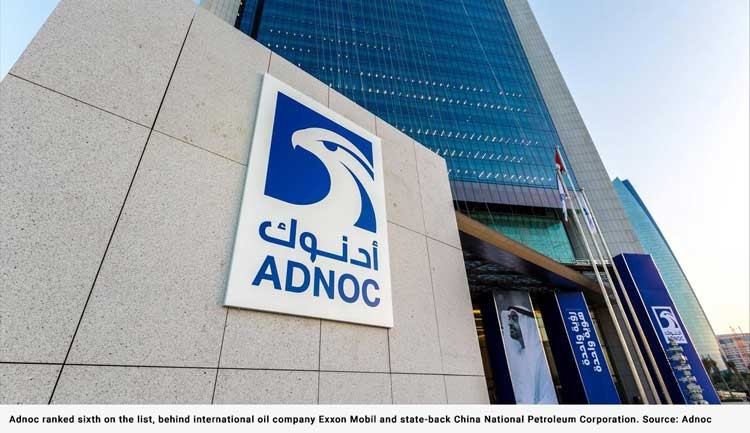 Adnoc among top 10 oil and gas firms worldwide, new ranking finds