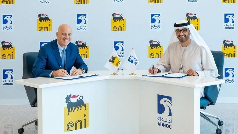 Adnoc and Eni sign strategic framework agreement