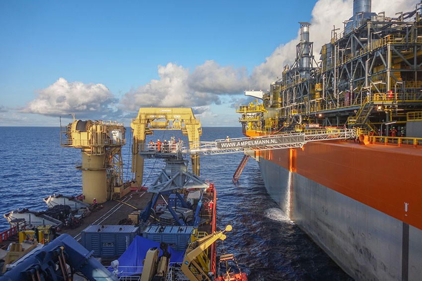 Ampelmann enters Guyana after securing contract with SBM Offshore