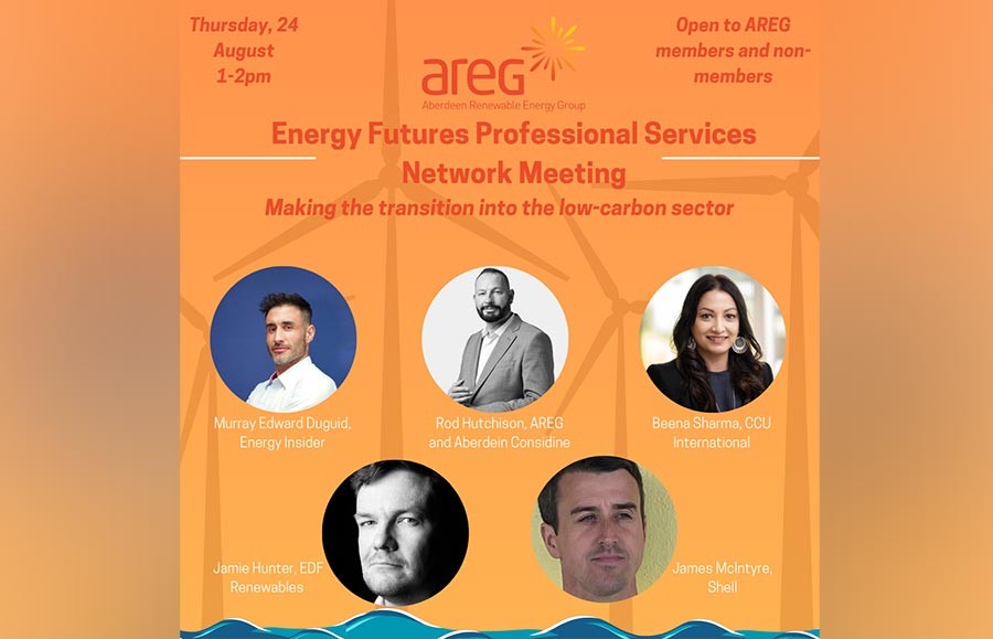 AREG Energy Futures Network to showcase industry experts who have made the switch to the low carbon sector