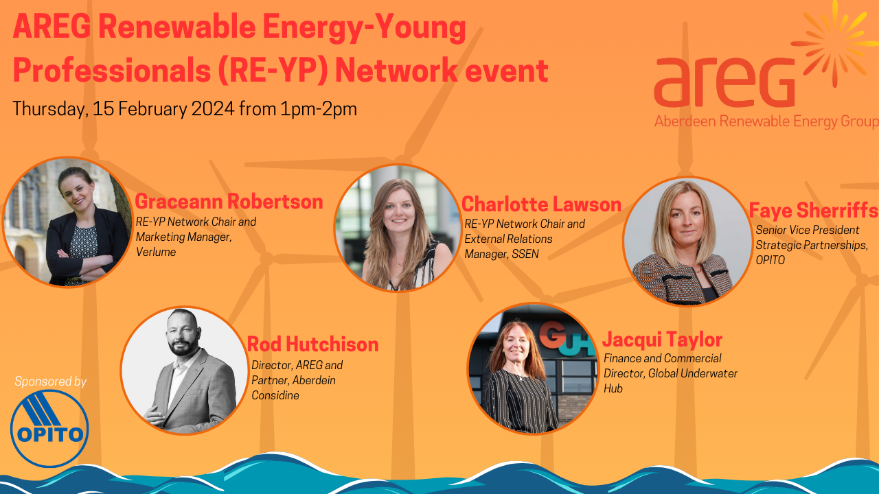 AREG’s Renewable Energy Young Professionals  network will host its first meeting of 2024