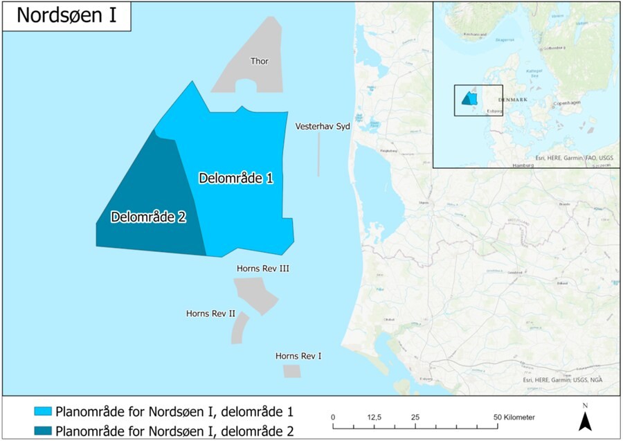 Danish Energy Agency Adopts North Sea I Offshore Wind Area Plan