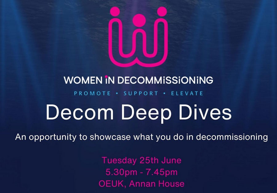Decom Deep Dives – Tuesday 25th June 2024, hosted at OEUK
