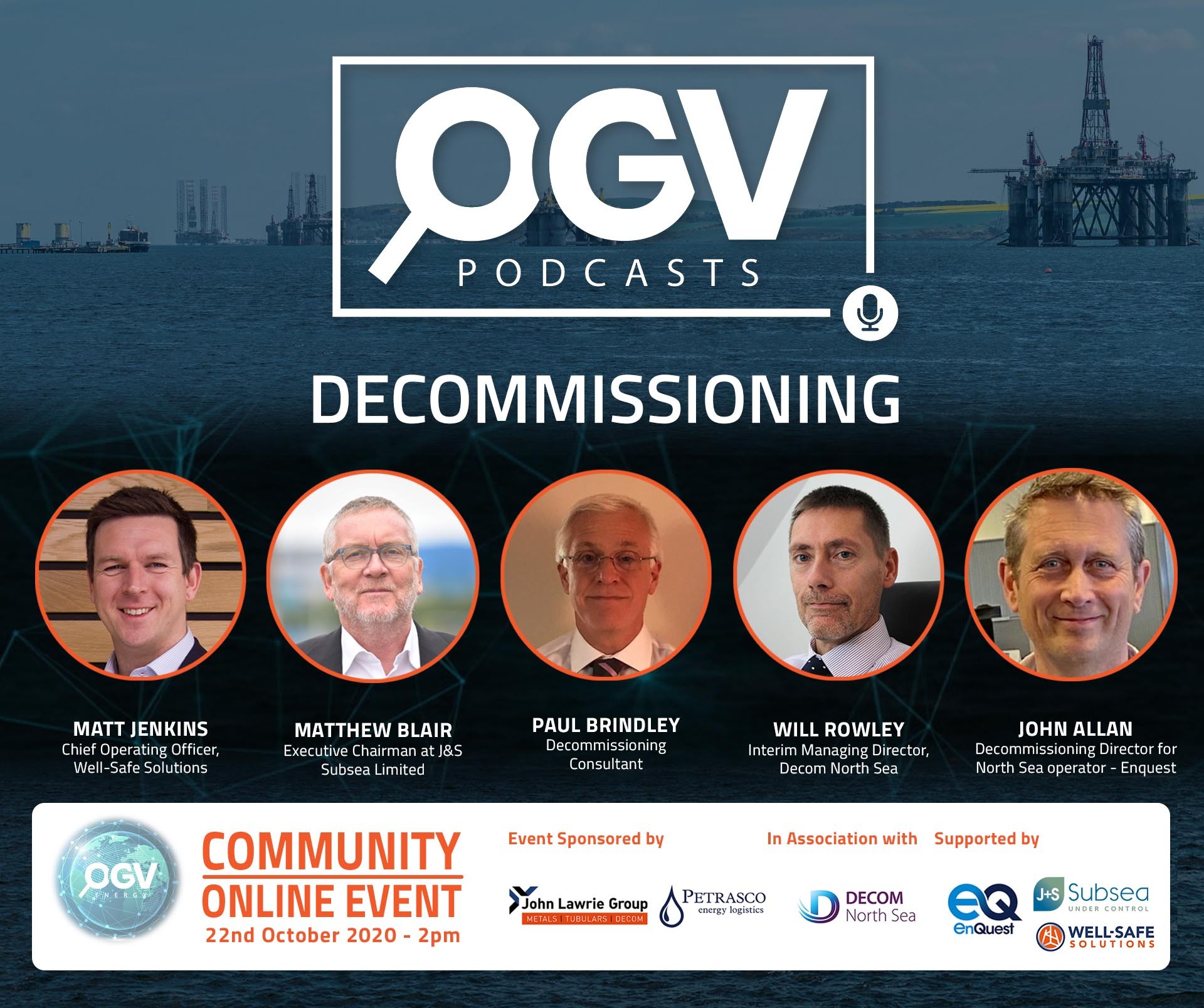 "Decommissioning Update" - OGV Energy Community online event - Oct 2020