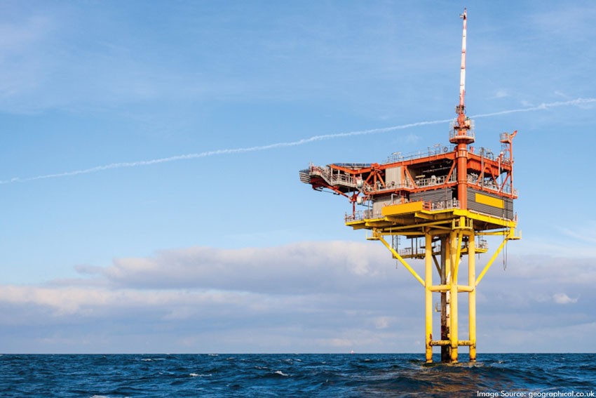 Defunct oil and gas platforms could pump CO2 far beneath the seabed
