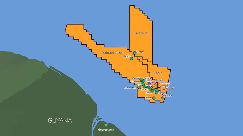 ExxonMobil’s New Oil Discovery at Uaru-2 Offshore Guyana
