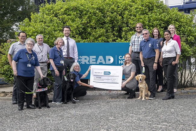 Fundraising boost for Guide Dogs from READ Cased Hole