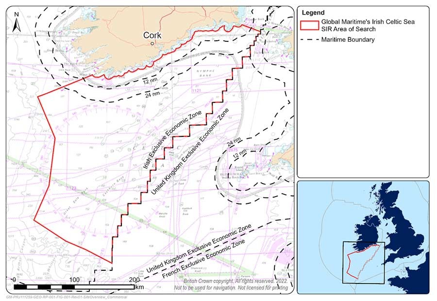 Global Maritime Geosciences Launches Irish Celtic Sea Seabed Intelligence Report