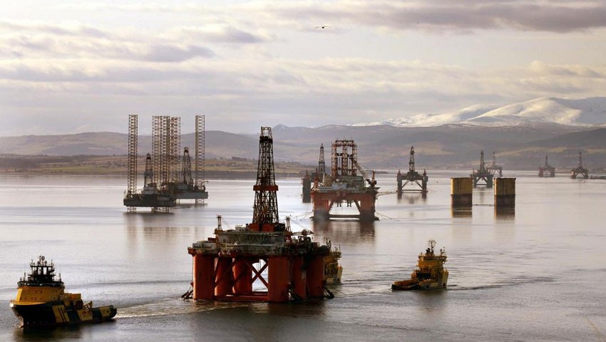 Idle North Sea oil rigs point to fresh crisis
