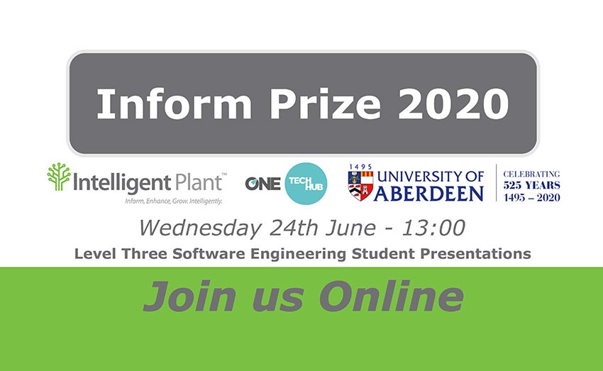 Intelligent Plant  - Inform Prize 2020