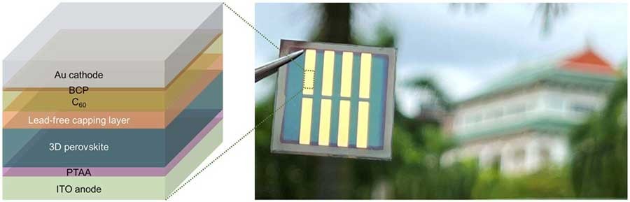 Lead-free perovskite solar cell achieves 24.1% efficiency