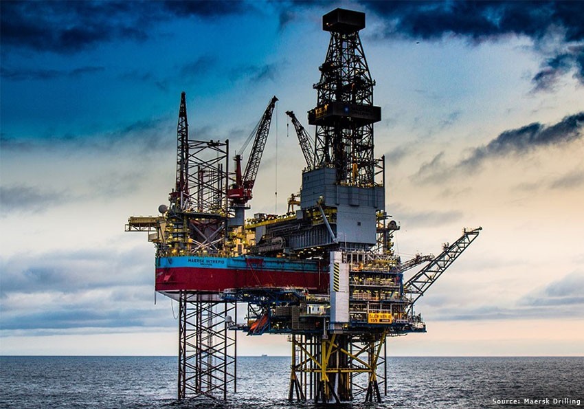 Maersk rig staying in Denmark with TotalEnergies