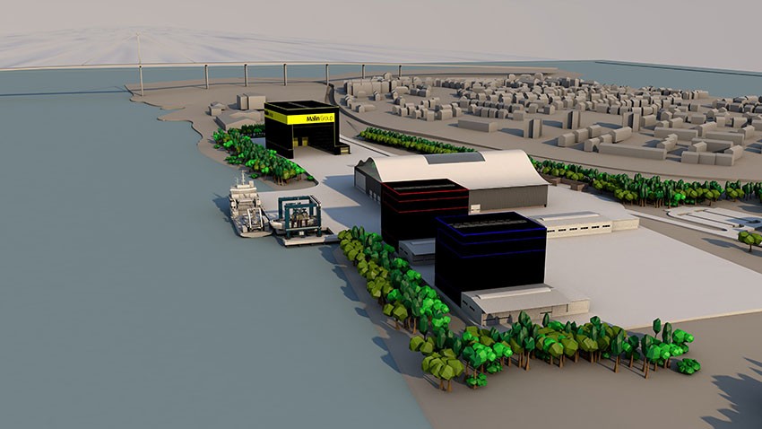Malin Group gains planning consent for Phase One of 1000 job marine industry park on the Clyde