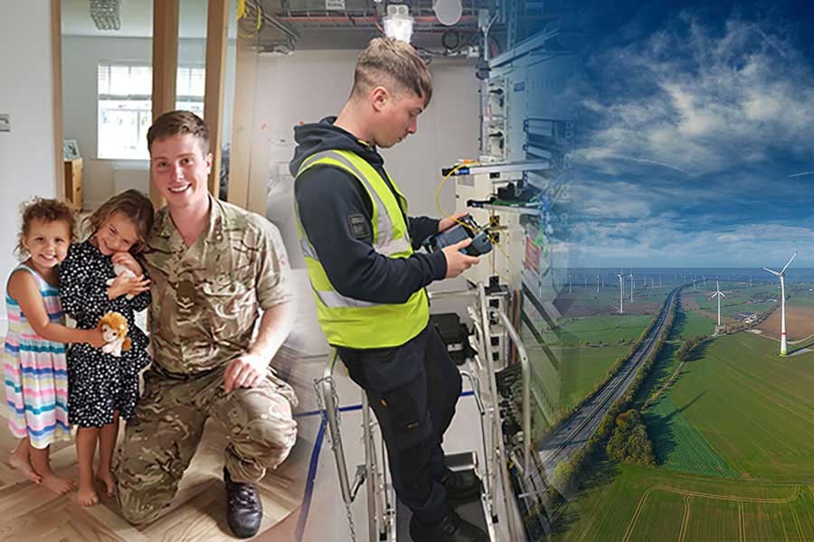 Military man lands new wind job thanks to AIS Survivex programme