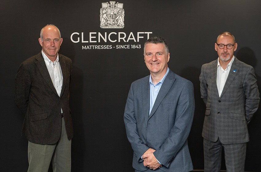 New managing director appointed by luxury mattress maker Glencraft