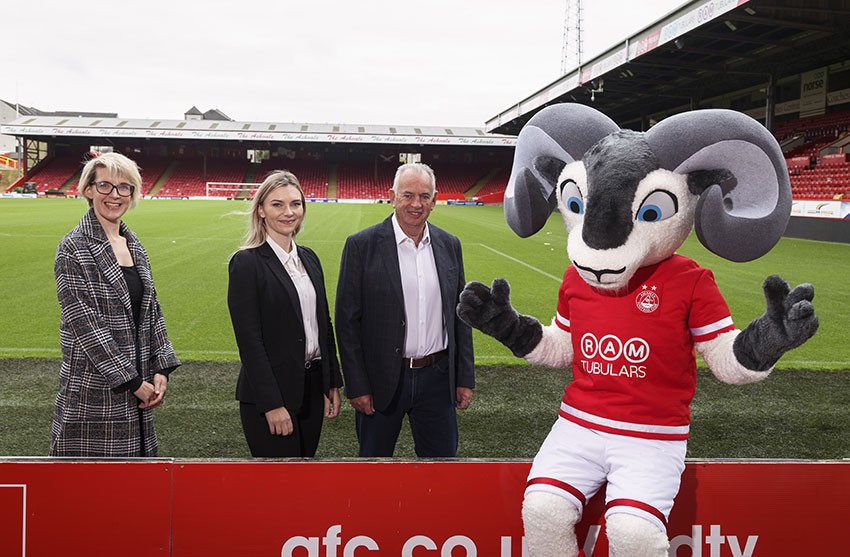 North-East Company ‘RAM’ps Up Support of Aberdeen FC