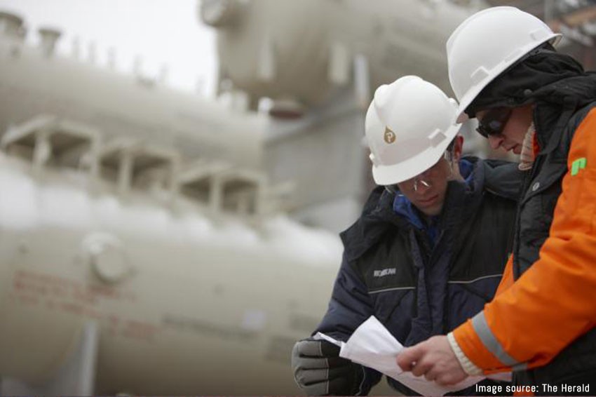 North Sea oil development setbacks weigh on engineering giant