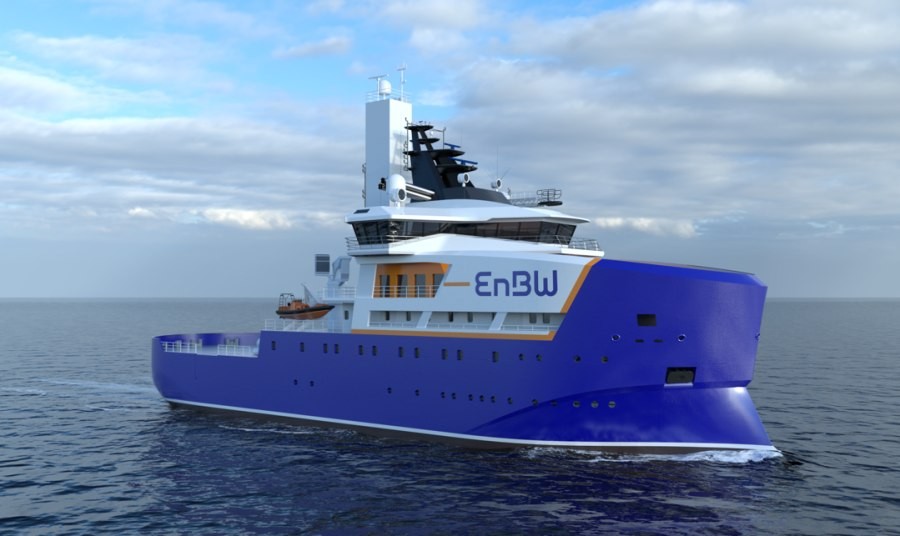 North Star breaks into European offshore wind market with newbuild ship bound for EnBW’s He Dreiht wind farm