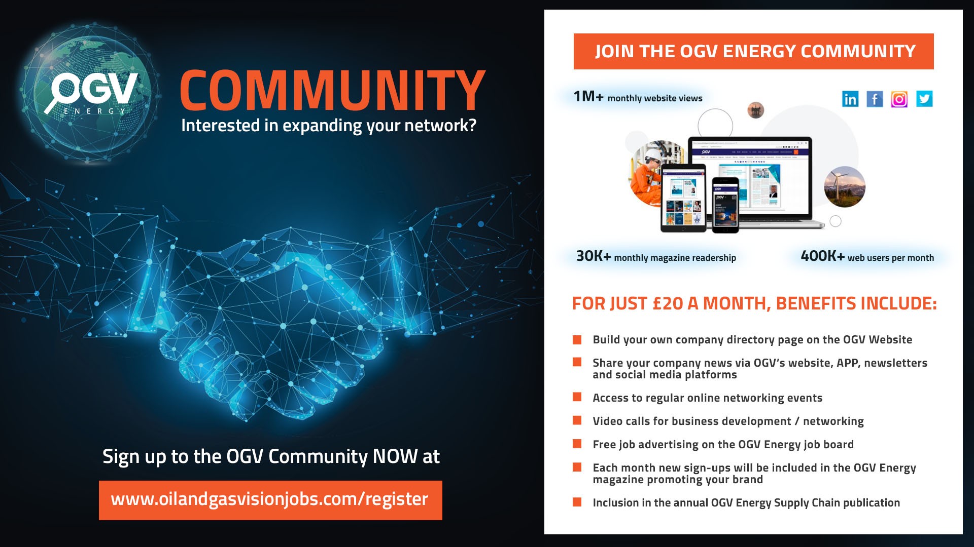 OGV Energy launches OGV Community