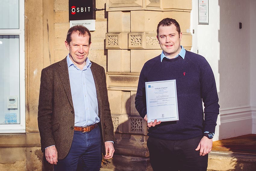 Osbit achieves ISO 45001certification less than a year after its publication