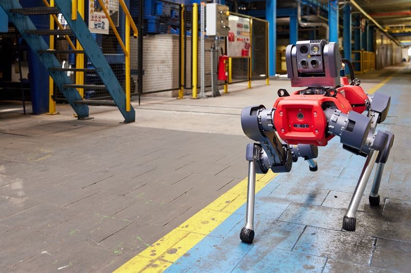 Outokumpu is the first in the steel industry to use robotics in safety management – supporting the vision of achieving the lowest accident frequency rate in the industry by 2025