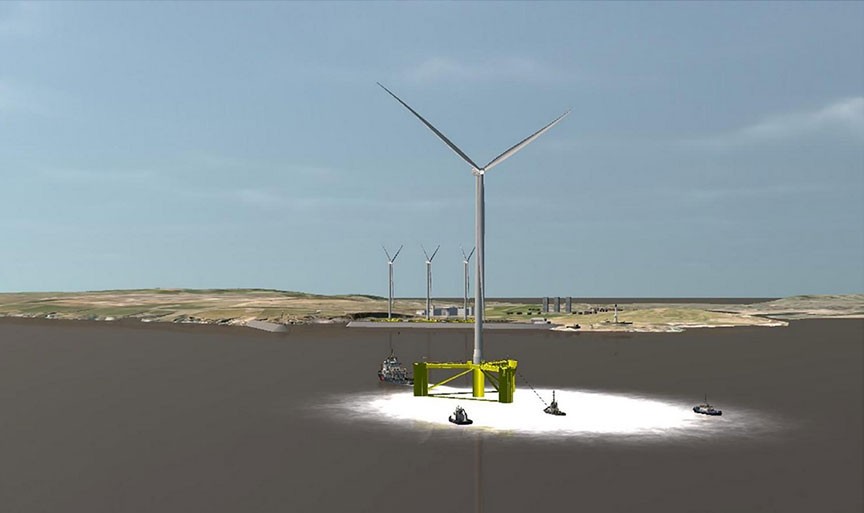Partnership to investigate floating wind turbine offshore storage areas