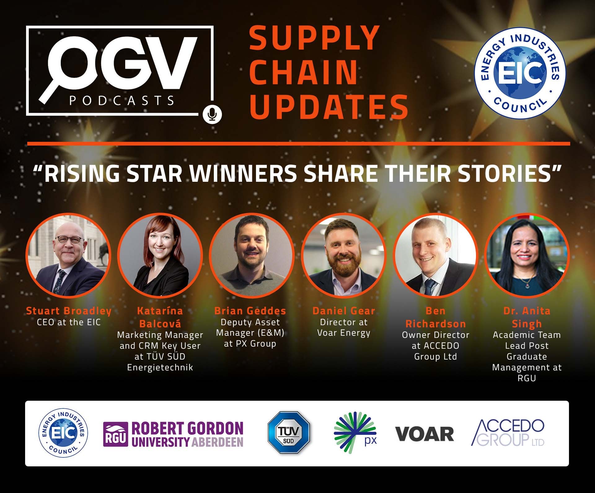 "Rising Star winners share their stories" EIC Supply Chain Updates