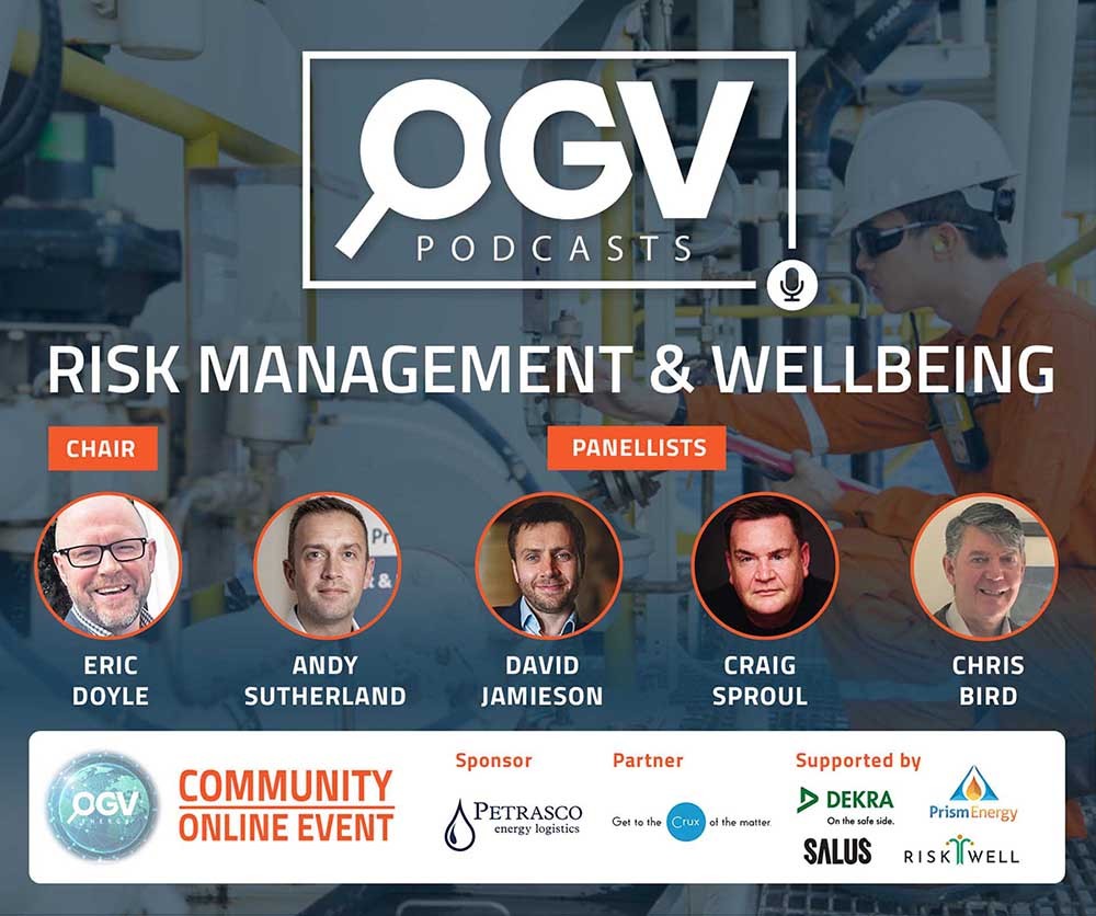 "Risk Management & Wellbeing" OGV Community Online Event -Dec 2021
