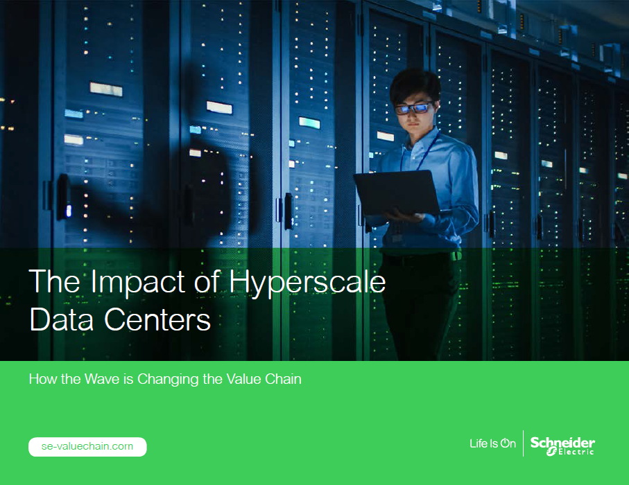Schneider Electric Study Reveals Hyperscale Inflection Point in the Data Center Value Chain