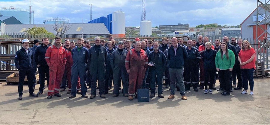 Scottish ship repair specialist grows its workforce as it expands its business