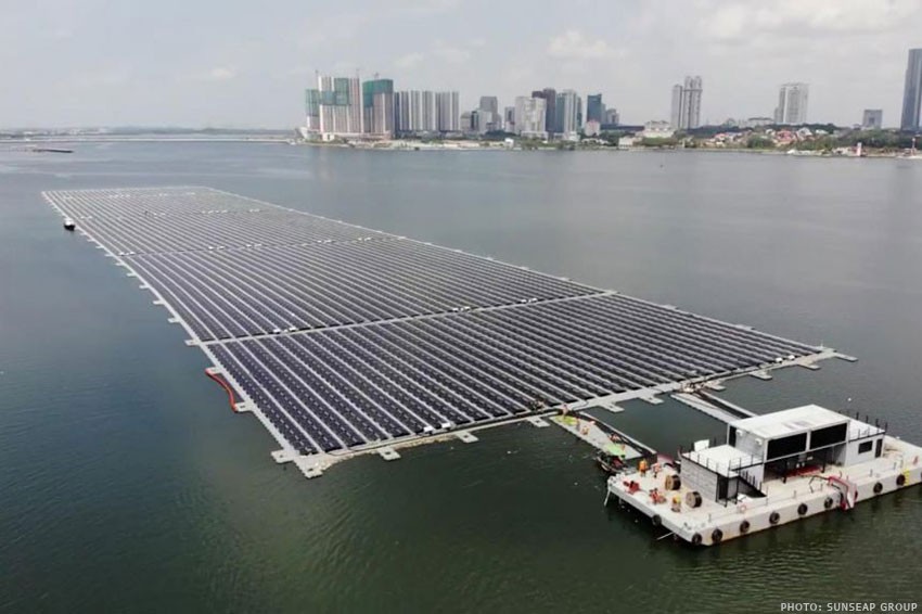 Singapore now home to one of the world's largest floating solar farms