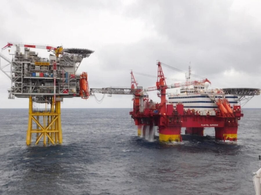 Solan Oil Field Decommissioning, North Sea, UK