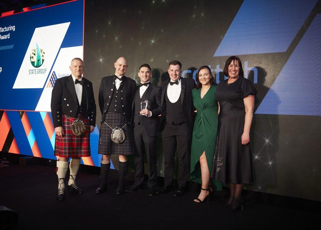 STATS Group’s manufacturing credentials to the fore in Scottish Engineering Awards