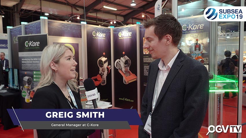 Subsea Expo 2019 – Kirsty Whyte interview with Craig Smith, General Manager at C Kore Systems