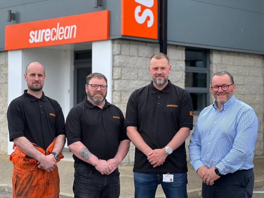 Sureclean set for continued growth with four key new appointments