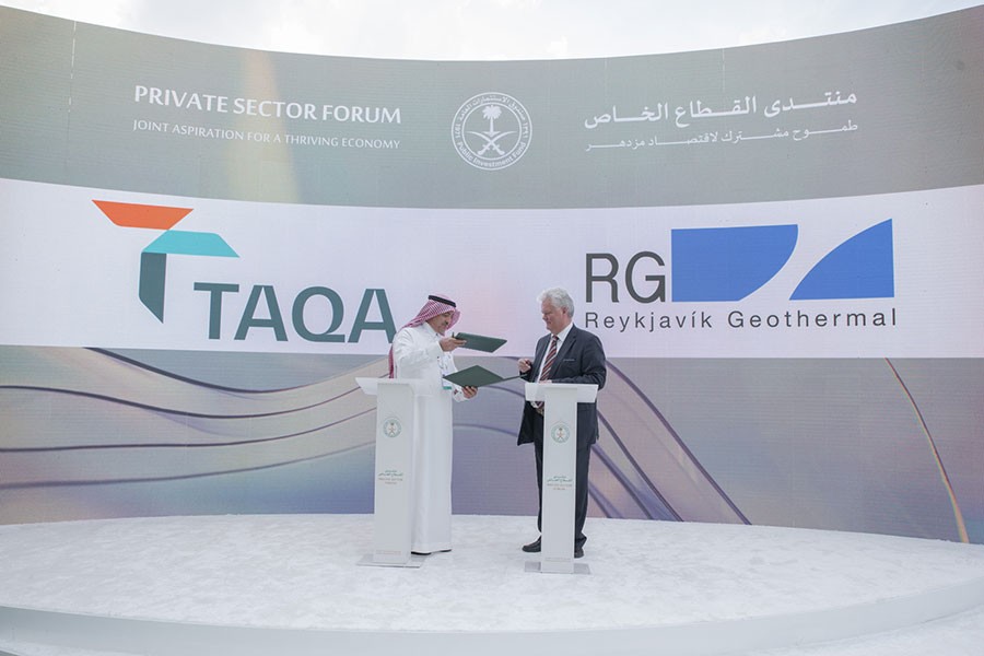 TAQA and Reykjavik Geothermal sign Joint Venture Agreement to form TAQA Geothermal Energy LLC,