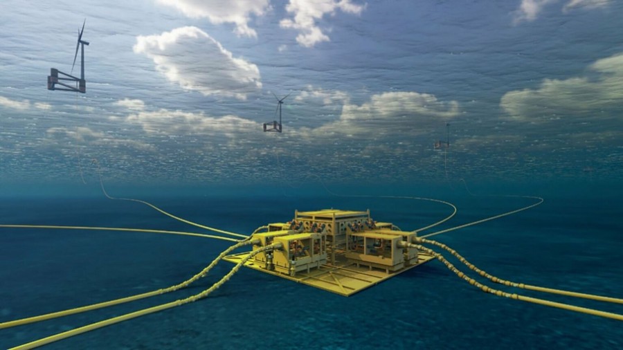 ‘World’s First’ Subsea Power Hub for Floating Wind to Be Tested in Norway