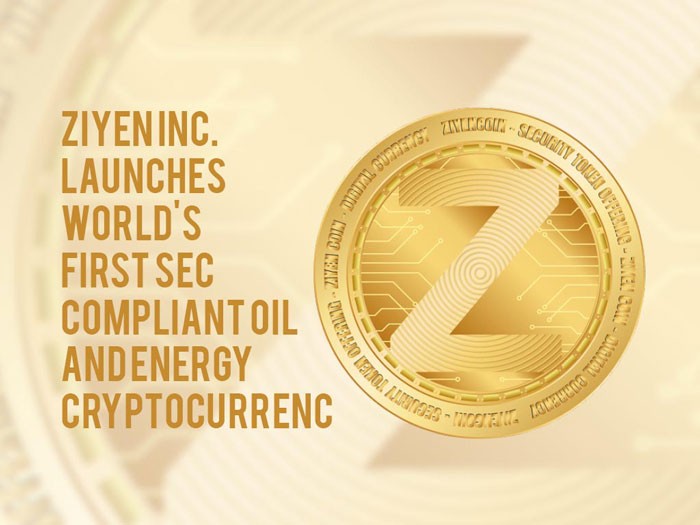 Ziyen Inc. launches world's first SEC compliant oil and energy cryptocurrency By Kirsty Whyte, OGV Energy