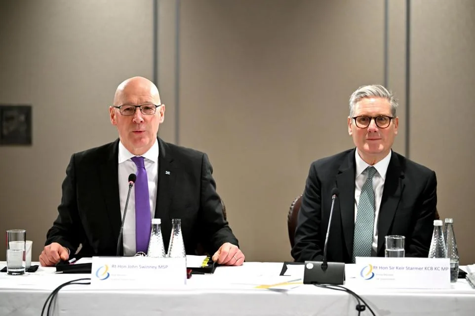 Keir Starmer and John Swinney