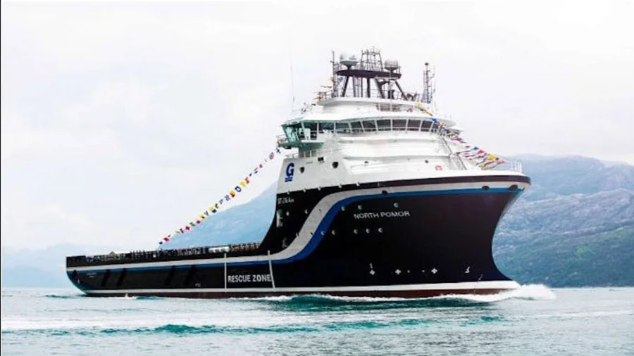Tidewater vessel North Pomor