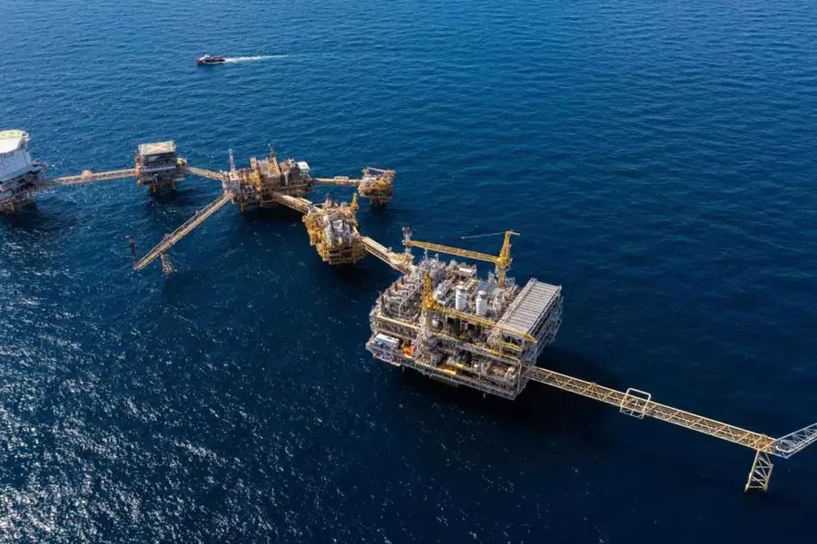 The Erawan gas block in the Gulf of Thailand, operated by PTTEP. The firm is among several oil drilling companies showing an interest in exploring new petroleum sites in the Andaman Sea.-1