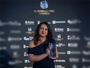 Subsea Expo Award Neha Bahukhandi, Elementz